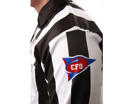 Smitty CFO College 2" Dye Sublimated Long Sleeve Football Referee Shirt 5 Smitty CFO College 2" Dye Sublimated Long Sleeve Football Referee Shirt - Image 5