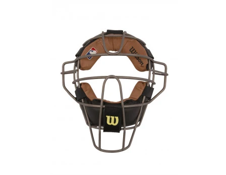 Wilson MLB Two Tone Umpire Mask Replacement Pads - Black And Tan 2 Wilson MLB Two Tone Umpire Mask Replacement Pads - Black And Tan - Image 2