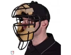 Richardson Surge Fitted Combo Plate / Base Umpire Cap 8 Richardson Surge Fitted Combo Plate / Base Umpire Cap -Move Gear Shop 530 Richardson Surge Fitted Plate Umpire Cap 4 Stitch Worn with Mask Side View