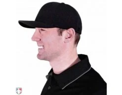Richardson Pulse Performance FlexFit Base Umpire Cap - 8 Stitch -Move Gear Shop 653 Richardson Pulse Performance FlexFit Umpire Cap Worn Side View