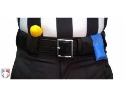 1 3/4" Genuine Leather Referee / Umpire Belt -Move Gear Shop 6605 1 3 4 Genuine Leather Referee Umpire Belt Worn Front Football