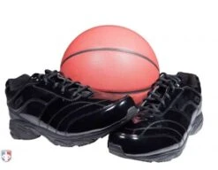 3N2 Reaction Patent Leather Basketball Referee Shoes -Move Gear Shop 7375 PT 3N2 REACTION PATENT LEATHER REFEREE SHOES WITH BASKETBALL 1