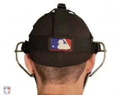 Wilson MLB Titanium Umpire Mask With Two-Tone 7 Wilson MLB Titanium Umpire Mask With Two-Tone -Move Gear Shop A3007T Wilson Titanium Umpire Mask Worn Back Harness View 1