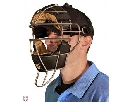 Wilson MLB Titanium Umpire Mask With Two-Tone 5 Wilson MLB Titanium Umpire Mask With Two-Tone - Image 5
