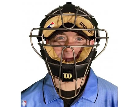 Wilson MLB Titanium Umpire Mask With Two-Tone 4 Wilson MLB Titanium Umpire Mask With Two-Tone - Image 4