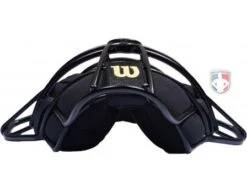 Wilson Dyna-Lite Aluminum Umpire Mask With Memory Foam -Move Gear Shop A3009AL Wilson Dyna Lite Aluminum Umpire Mask Bottom Profile