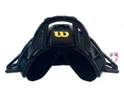 Wilson Dyna-Lite Steel Umpire Mask With Memory Foam -Move Gear Shop A3009X MEM Wilson Dyna Lite Steel Umpire Mask with Memory Foam bottom flat
