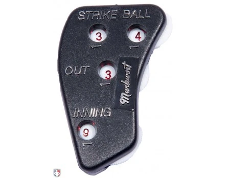 Markwort 4-Dial Plastic Umpire Indicator - 4/3/3 Count 1 Markwort 4-Dial Plastic Umpire Indicator - 4/3/3 Count