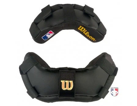 Wilson MLB Wrap Around Umpire Mask Replacement Pads - Black 1 Wilson MLB Wrap Around Umpire Mask Replacement Pads - Black