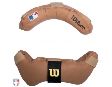 Wilson MLB Umpire Mask Replacement Pads - Tan 1 Wilson MLB Umpire Mask Replacement Pads - Tan