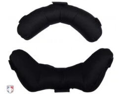 Wilson Memory Foam Umpire Mask Replacement Pads - Black -Move Gear Shop A3817 MEM BK WILSON MEMORY FOAM UMPIRE REPLACEMENT PADS BLACK BACK