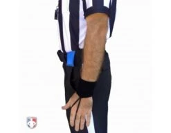 Smitty 3" Black Sweatband Referee Down Indicator -Move Gear Shop ACS 516 WORN Side Closeup 1