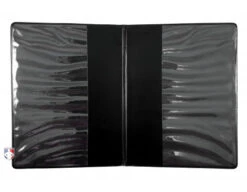 Oversized "Book" Style 6” Umpire Lineup Card Holder / Game Card Referee Wallet -Move Gear Shop ACS 542 Smitty Oversized Game Card Holder Open Flat