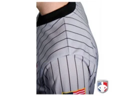 Alabama (AHSAA) Grey V-Neck Referee Shirt -Move Gear Shop AHSAA Shoulder