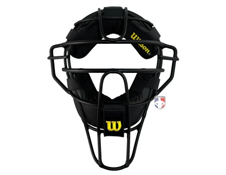 Wilson Synthetic Leather Umpire Mask Replacement Pads - Black 3 Wilson Synthetic Leather Umpire Mask Replacement Pads - Black - Image 3