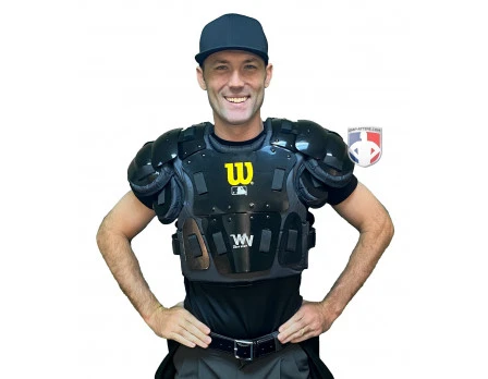 Wilson MLB West Vest Pro Gold 2 Memory Foam Umpire Chest Protector 3 Wilson MLB West Vest Pro Gold 2 Memory Foam Umpire Chest Protector - Image 3