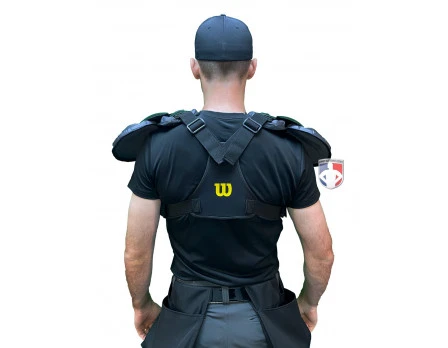 Wilson MLB West Vest Pro Gold 2 Memory Foam Umpire Chest Protector 7 Wilson MLB West Vest Pro Gold 2 Memory Foam Umpire Chest Protector - Image 7