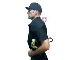 Wilson MLB West Vest Pro Gold 2 Air Management Umpire Chest Protector 18 Wilson MLB West Vest Pro Gold 2 Air Management Umpire Chest Protector -Move Gear Shop B7204 Wilson MLB West Vest Pro Gold 2 Air Management Umpire Chest Protector worn side shirt