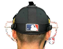 Wilson MLB USA Dyna-Lite Aluminum Umpire Mask With Two-Tone -Move Gear Shop B7209 AL USA Wilson Mask Worn Harness