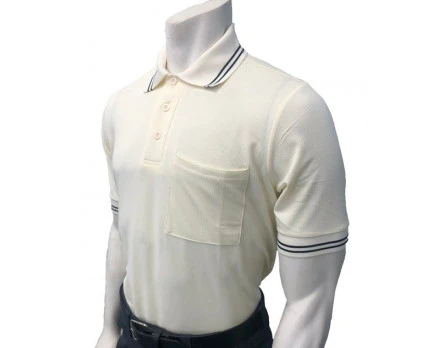 Smitty Short Sleeve Body Flex Umpire Shirt - Cream 1 Smitty Short Sleeve Body Flex Umpire Shirt - Cream