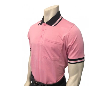 Smitty Short Sleeve Body Flex Umpire Shirt - Pink 1 Smitty Short Sleeve Body Flex Umpire Shirt - Pink