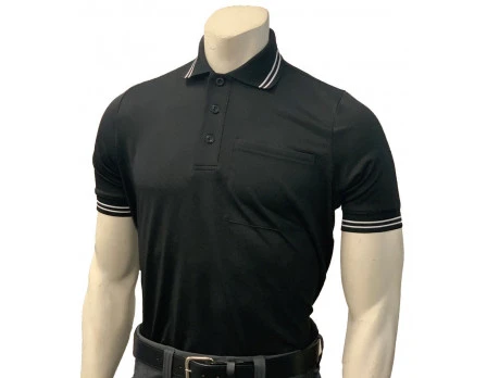 Smitty Short Sleeve Body Flex Umpire Shirt - Black 1 Smitty Short Sleeve Body Flex Umpire Shirt - Black