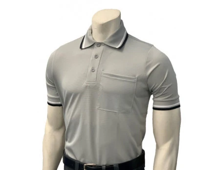 Smitty Short Sleeve Body Flex Umpire Shirt - Grey 1 Smitty Short Sleeve Body Flex Umpire Shirt - Grey