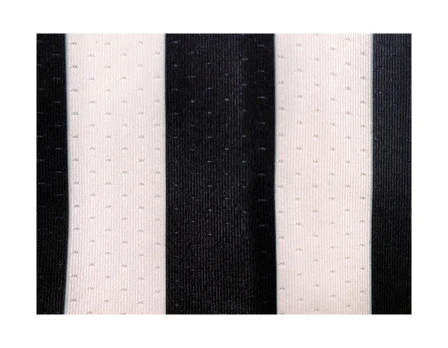 Kansas (KSHSAA) 1" Stripe Body Flex Women's V-Neck Basketball Referee Shirt 2 Kansas (KSHSAA) 1" Stripe Body Flex Women's V-Neck Basketball Referee Shirt - Image 2