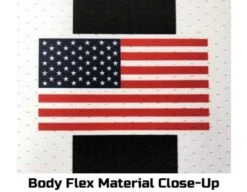 South Carolina (SCBOA) 2 1/4" Stripe Body Flex V-Neck Referee Shirt -Move Gear Shop Body Flex Material Picture with Text