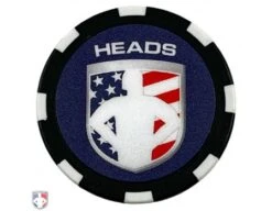 Lacrosse Referee Flip Coin -Move Gear Shop CHIP Ump Attire.com Flip Coin Heads 3