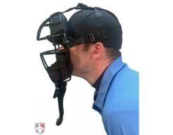 Champro Vented 6 1/2" Umpire Throat Guard -Move Gear Shop CM TG 65 Worn Side