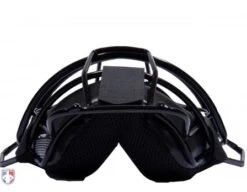 Champro Lightweight Steel Umpire Mask -Move Gear Shop CM72 CHAMPRO STEEL UMPIRE MASK PROFILE FROM BOTTOM