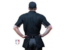 Champro Air Management Plated Umpire Chest Protector 12 Champro Air Management Plated Umpire Chest Protector -Move Gear Shop CPAMT Champro Air Management Plated Umpire Chest Protector worn reverse