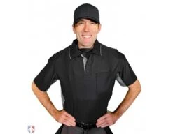 All-Star Internal Shell Umpire Chest Protector 10 All-Star Internal Shell Umpire Chest Protector -Move Gear Shop CPU26 All Star Internal Shell Umpire Chest Protector Worn Front View with Shirt