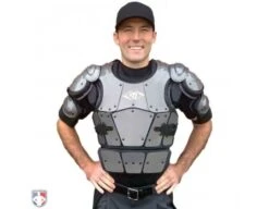 Diamond Pro Umpire Chest Protector -Move Gear Shop DCP PRO Worn Front All Attachments 1