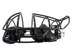 Force3 Defender Umpire Mask 11 Force3 Defender Umpire Mask -Move Gear Shop F3 DEF BK BK Force3 Defender Umpire Mask with Black flat side