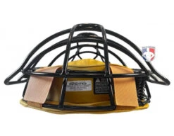 Force3 Defender Umpire Mask With Tan -Move Gear Shop F3 DEF BK TN Force3 Defender Umpire Mask with Tan flat top