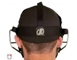 Force3 Silver Defender Umpire Mask With Black 13 Force3 Silver Defender Umpire Mask With Black -Move Gear Shop F3 DEF SV BK Force3 Silver Defender Umpire Mask with Black Worn Back Harness View