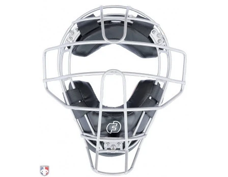 Force3 Silver Defender Umpire Mask With Black 1 Force3 Silver Defender Umpire Mask With Black