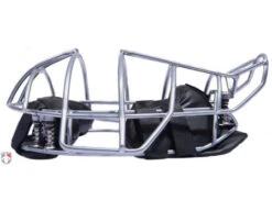 Force3 Silver Defender Umpire Mask With Black 9 Force3 Silver Defender Umpire Mask With Black -Move Gear Shop F3 DEF SV BK FORCE3 SILVER DEFENDER UMPIRE MASK WITH BLACK PROFILE v3