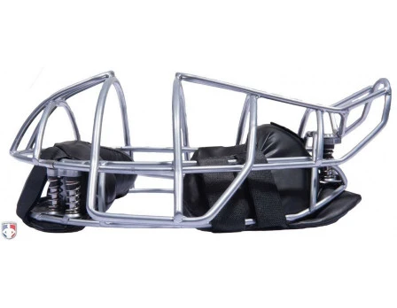 Force3 Silver Defender Umpire Mask With Black 3 Force3 Silver Defender Umpire Mask With Black - Image 3