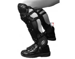 Force3 Ultimate Umpire Shin Guards With Dupont™ Kevlar® 11 Force3 Ultimate Umpire Shin Guards With Dupont™ Kevlar® -Move Gear Shop F3 LG Force3 Shin Guards side box stance
