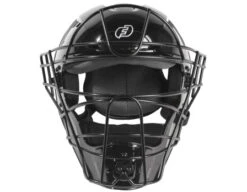 Force3 Black Defender XS3 Hockey Style Umpire Helmet -Move Gear Shop F3 XS3 BK Force3 Black Defender XS3 Hockey Style Umpire Helmet front