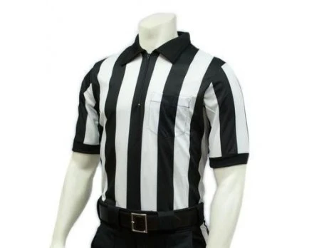 Smitty 2" Stripe "Elite" Short Sleeve Football Referee Shirt 1 Smitty 2" Stripe "Elite" Short Sleeve Football Referee Shirt