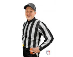Smitty 2" Stripe Water Resistant Football Referee Shirt