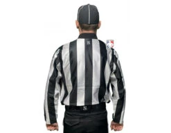 Smitty 2 1/4" Stripe Water Resistant Football Referee Shirt -Move Gear Shop FB127 Smitty 2 1 4 Stripe Water Resistant Football Referee Shirt reverse wm