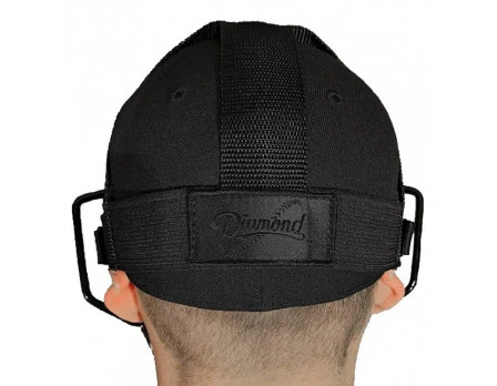 Diamond ECLIPSE All-Black Umpire Mask Replacement Harness 1 Diamond ECLIPSE All-Black Umpire Mask Replacement Harness
