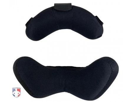 All-Star LUC Umpire Mask Replacement Pads - Black 2 All-Star LUC Umpire Mask Replacement Pads - Black - Image 2