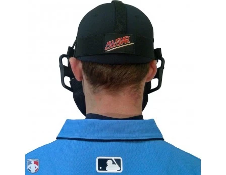 All-Star Black Magnesium Umpire Mask With Black LUC 7 All-Star Black Magnesium Umpire Mask With Black LUC - Image 7