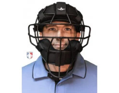 All-Star Matte Black System 7 Steel Umpire Mask With UltraCool 12 All-Star Matte Black System 7 Steel Umpire Mask With UltraCool -Move Gear Shop FM4000 MBK All Star Matte Black System 7 Steel Umpire Mask with UltraCool